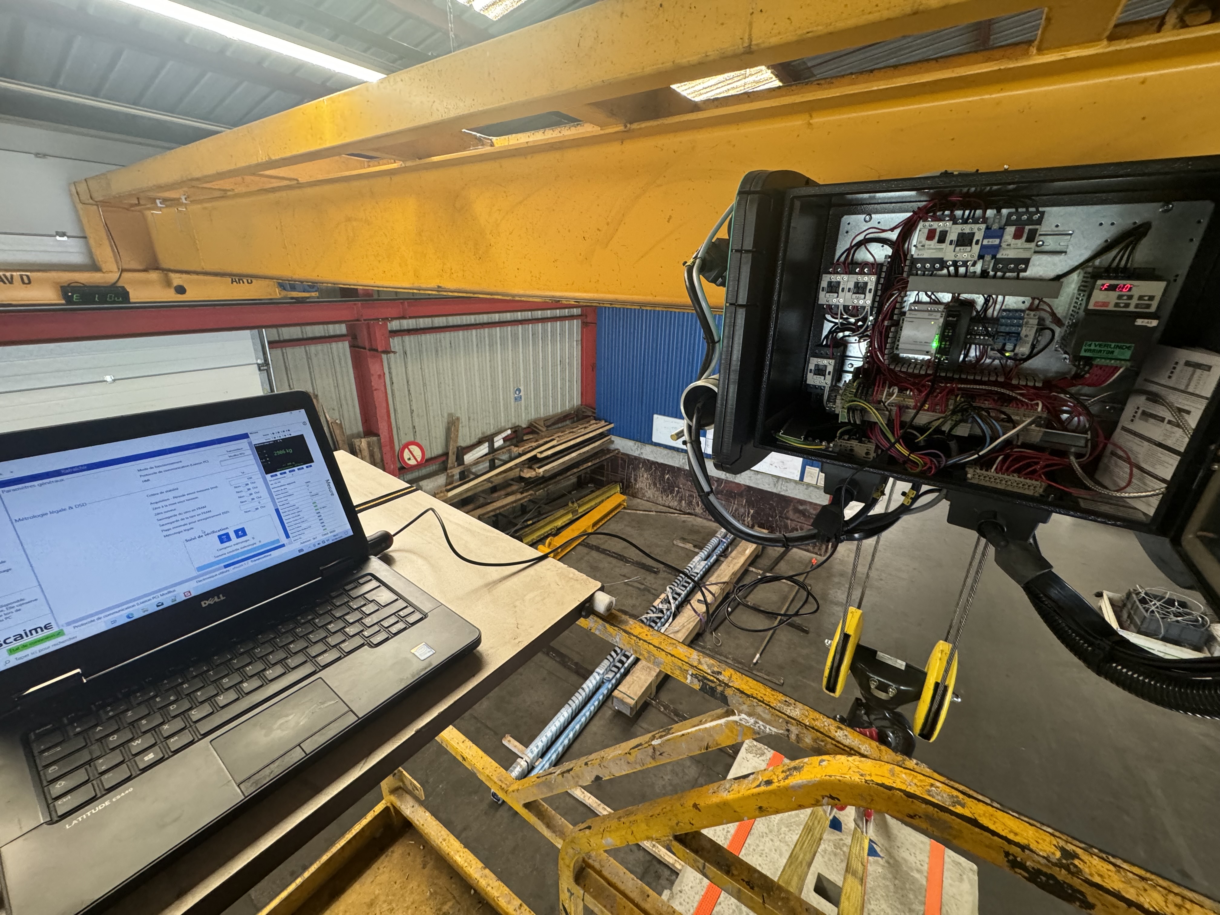 Boîtier de commande et sécurité palan