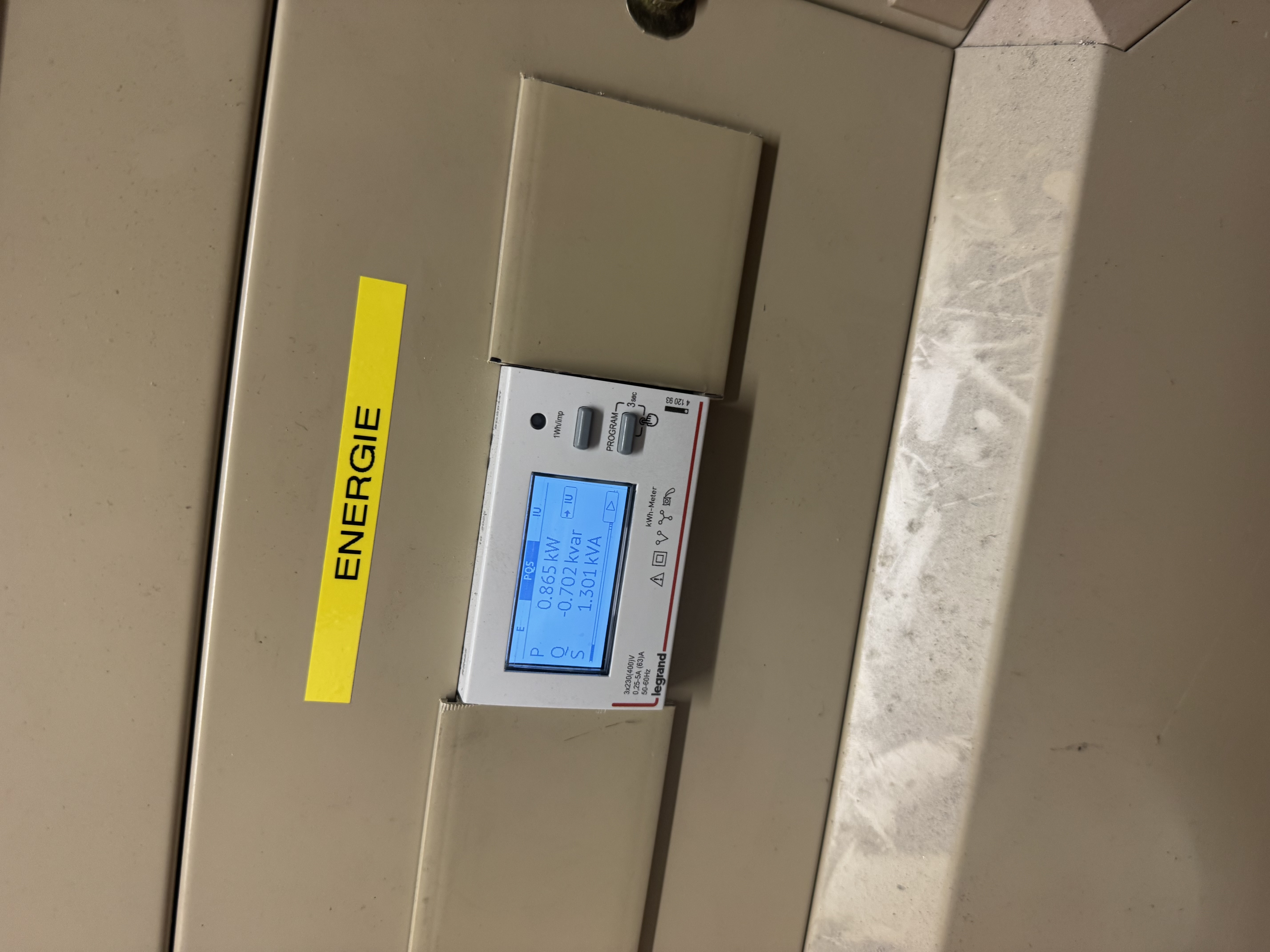 Ajout d'un compteur d'énergies