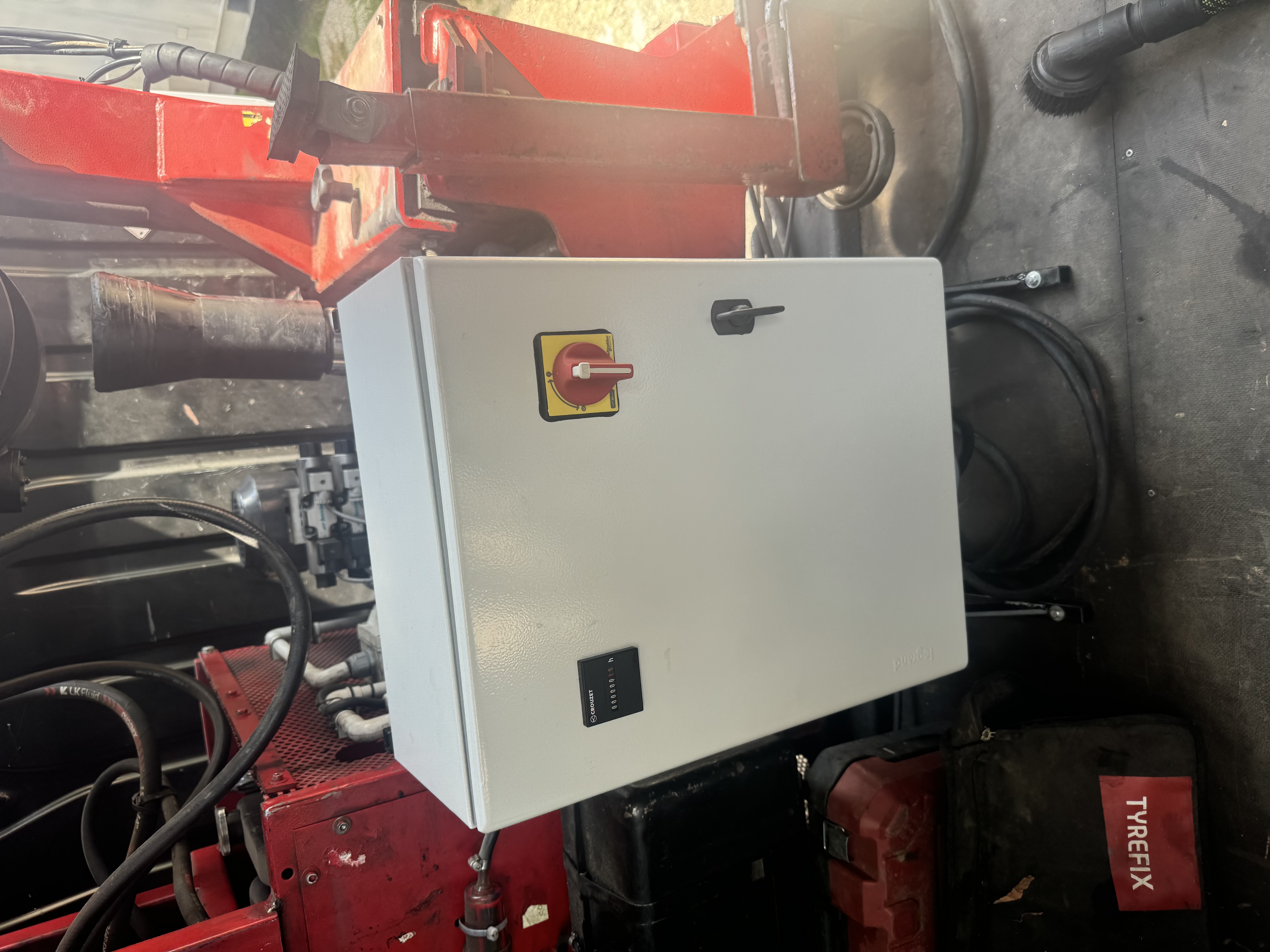 Mise en place d'une nouvelle armoire électique